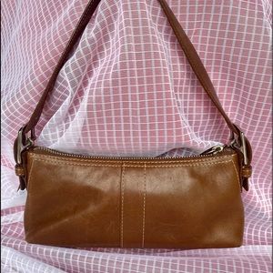 EUC Coach Hobo G05s-7461 Brown Leather Shoulder Bag